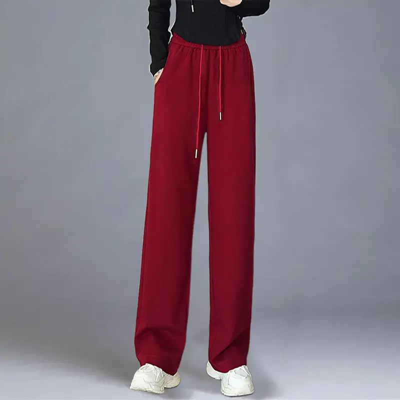 Orange Wide Leg Pants for Women 2025 Summer - Image 17