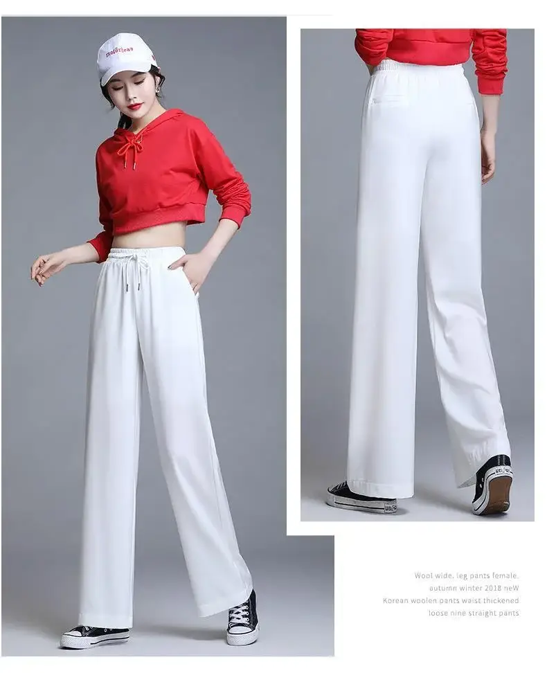Orange Wide Leg Pants for Women 2025 Summer — feature 3