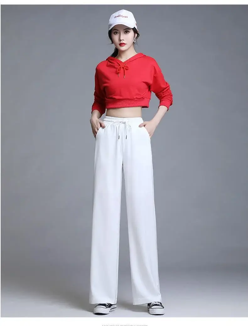 Orange Wide Leg Pants for Women 2025 Summer — feature 4