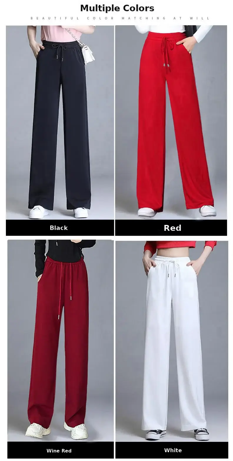 Orange Wide Leg Pants for Women 2025 Summer — feature 8