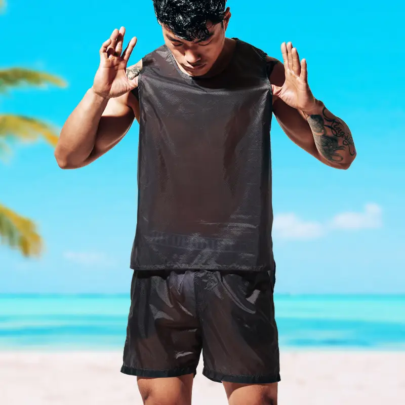 Men's White Ultra-Thin Cross-Border Shorts S7072 - Image 6