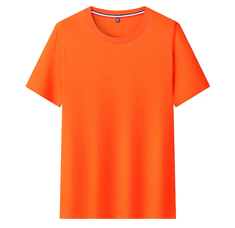 White Round Neck Short Sleeve T-Shirt for Men — feature 14
