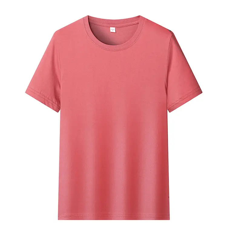 White Round Neck Short Sleeve T-Shirt for Men — feature 15