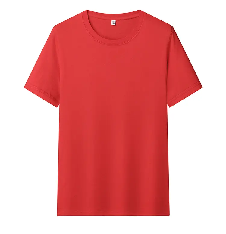 White Round Neck Short Sleeve T-Shirt for Men — feature 27