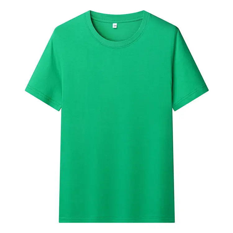 White Round Neck Short Sleeve T-Shirt for Men — feature 28