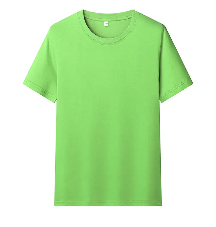 White Round Neck Short Sleeve T-Shirt for Men — feature 30