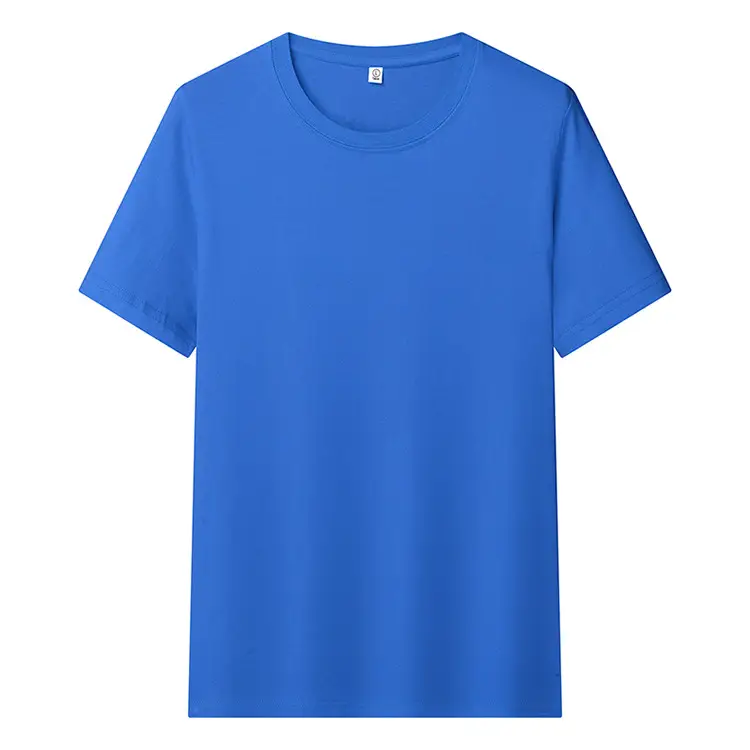 White Round Neck Short Sleeve T-Shirt for Men — feature 32