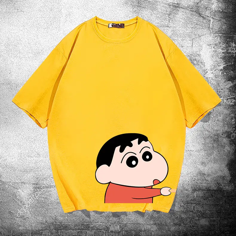 Red Cartoon Print T-Shirt for Men Women - Image 14