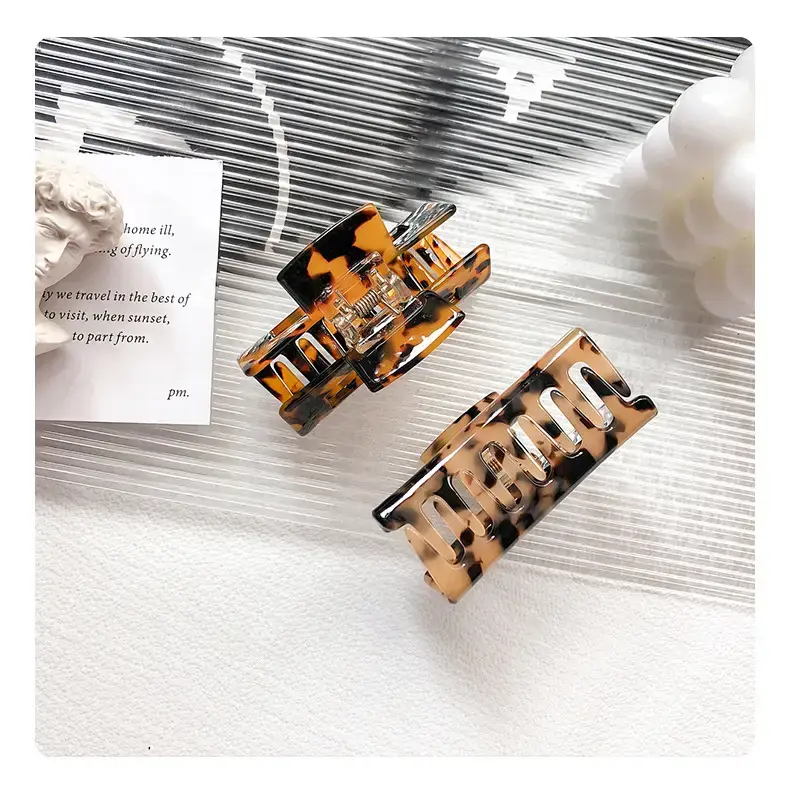 Elegant Square Hair Grab Clip for Women — feature 10