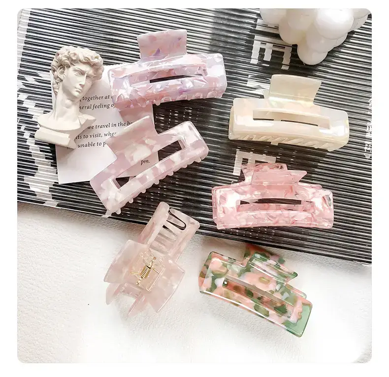 Elegant Square Hair Grab Clip for Women — feature 6