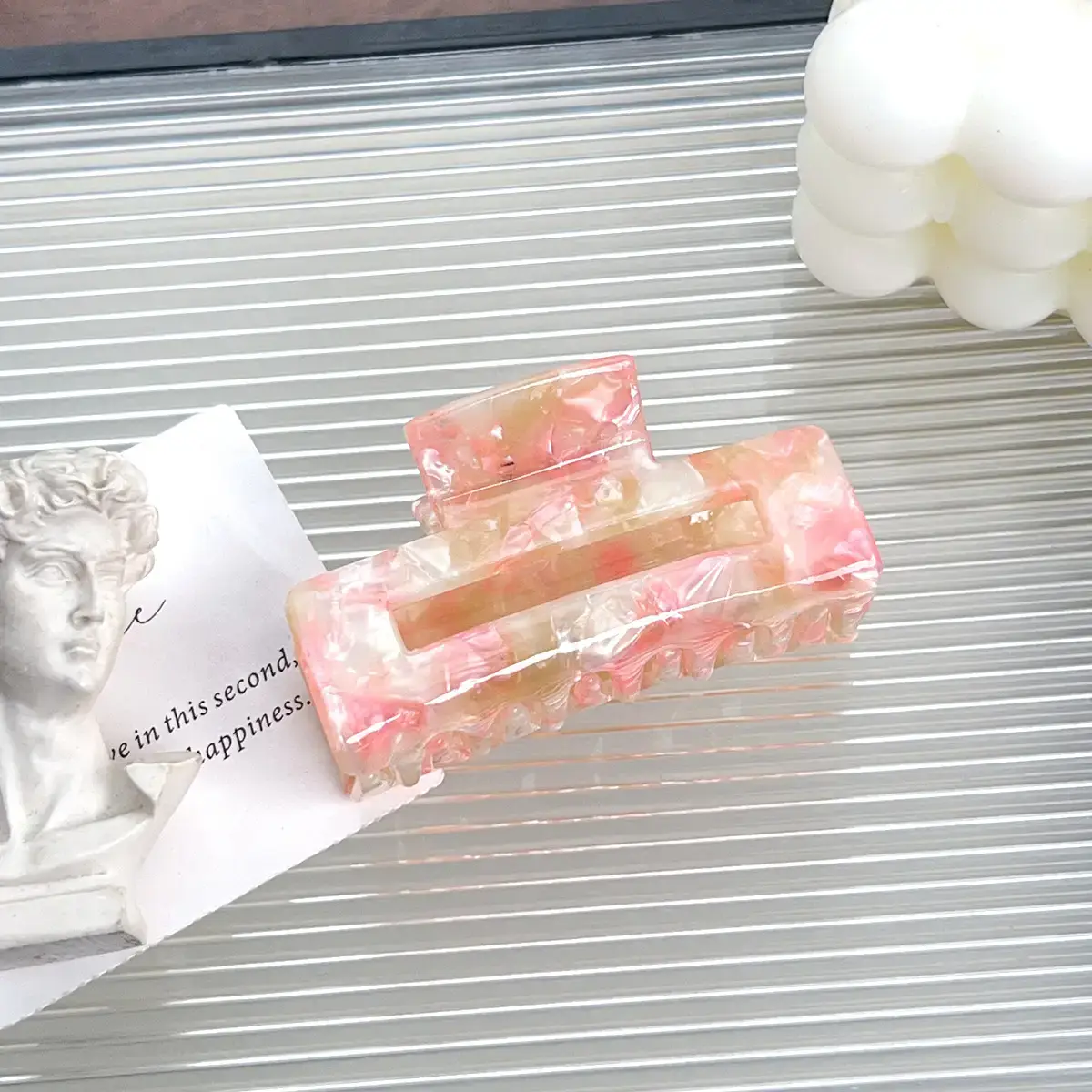 Elegant Square Hair Grab Clip for Women - Image 15