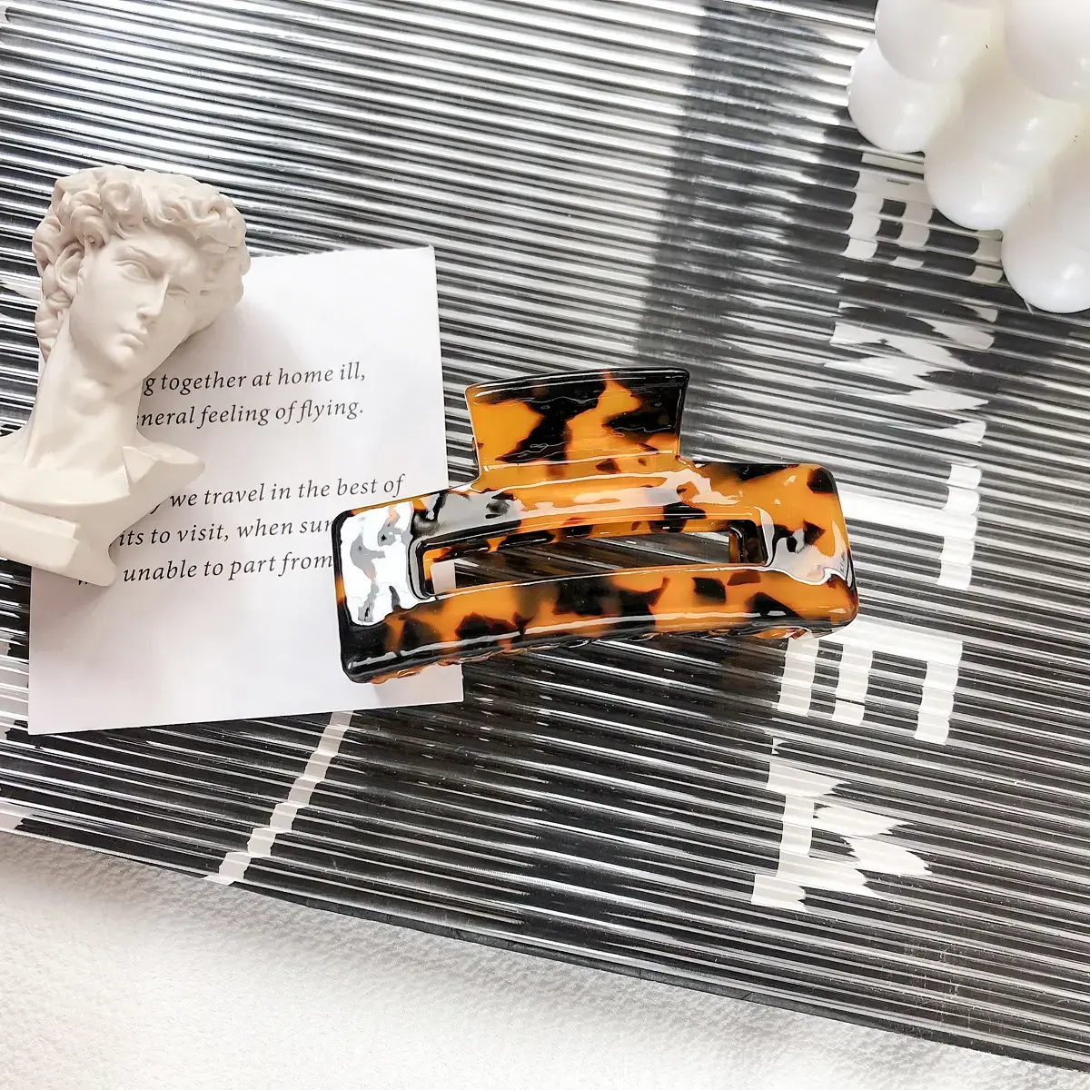 Elegant Square Hair Grab Clip for Women - Image 4