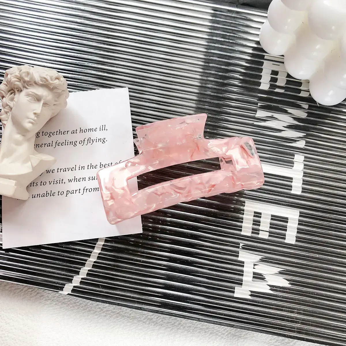 Elegant Square Hair Grab Clip for Women - Image 9