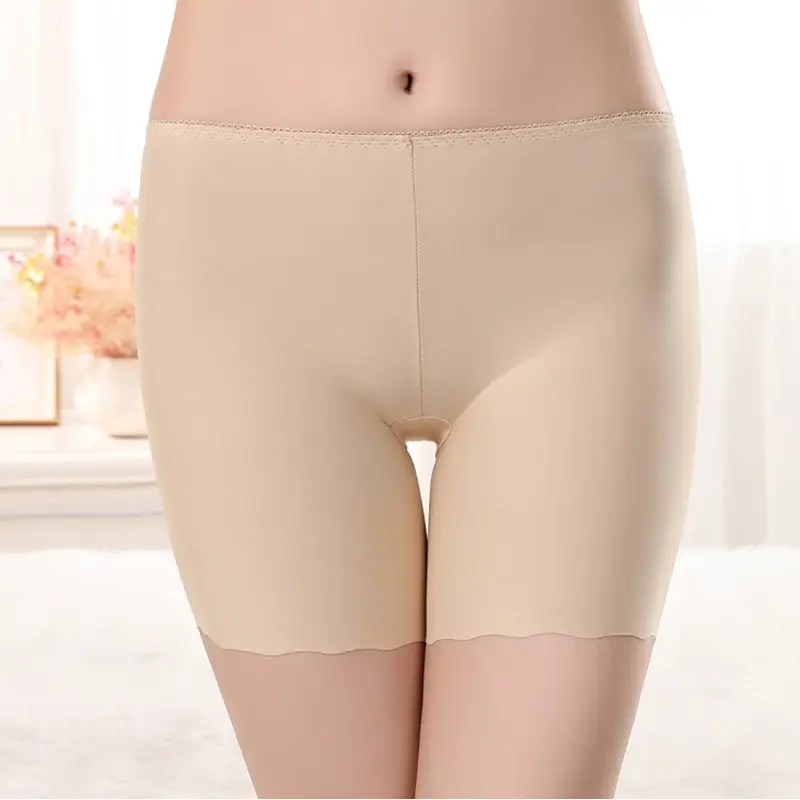 Ice Silk Safety Pants Plus Large White - Image 3