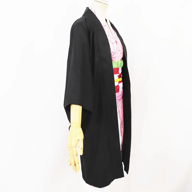 Kimetsu No Yaiba Nezuko Kamado Cosplay Suit Maroon Green — feature 25
