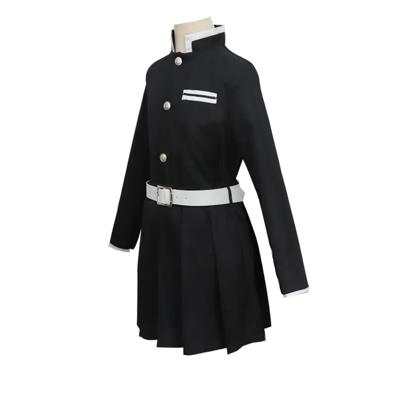 Kimetsu No Yaiba Nezuko Kamado Cosplay Suit Maroon Green — feature 34