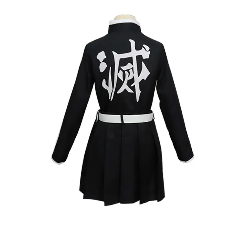 Kimetsu No Yaiba Nezuko Kamado Cosplay Suit Maroon Green — feature 35