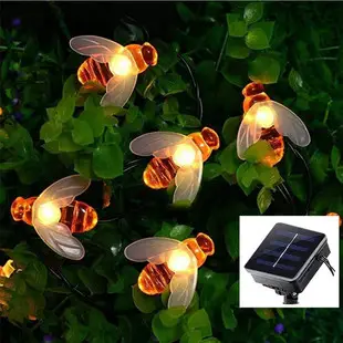 Solar Dragonfly LED String Lights for Outdoor Garden Decor — feature 9