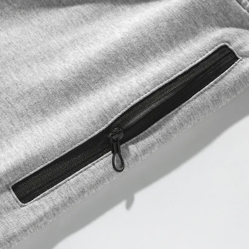 Men Black Knitted Sports Pants Large - Image 12
