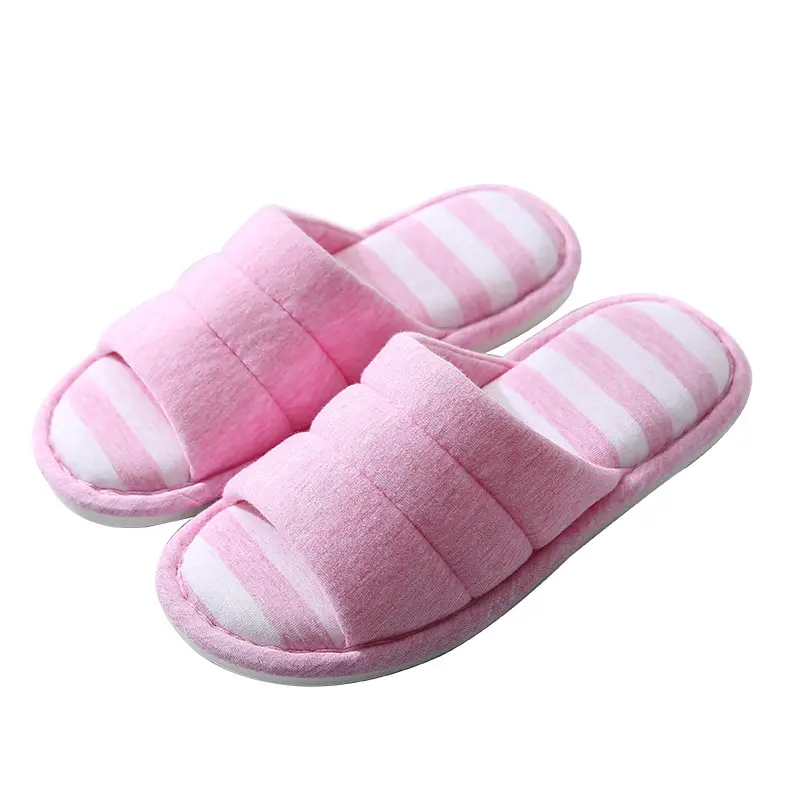 New Style Cotton and Linen Household Couple Indoor Silent Wood Floor Non-Slip Summer Stall Slippers Fashionable Men's and Women's Slippers - Image 9