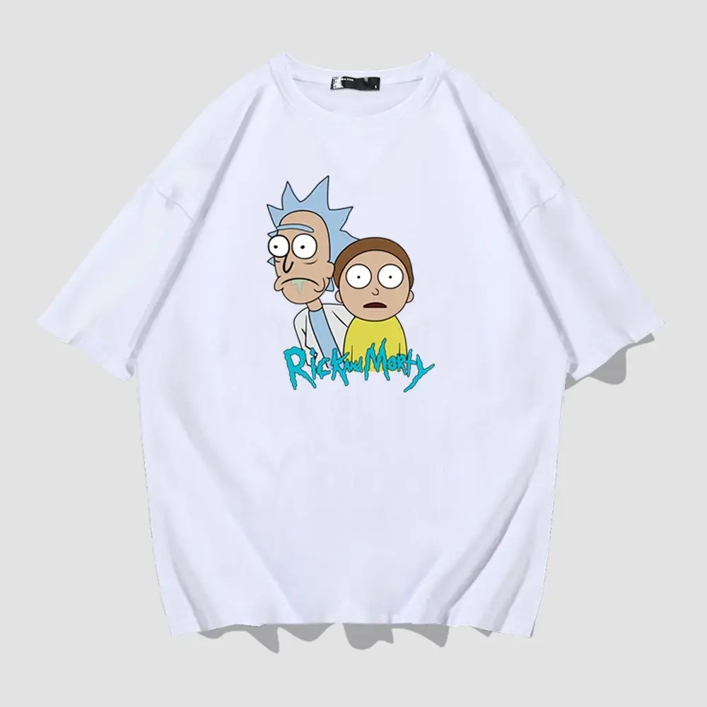 Rick and Morty Short Sleeve T-Shirt Yellow - Image 2
