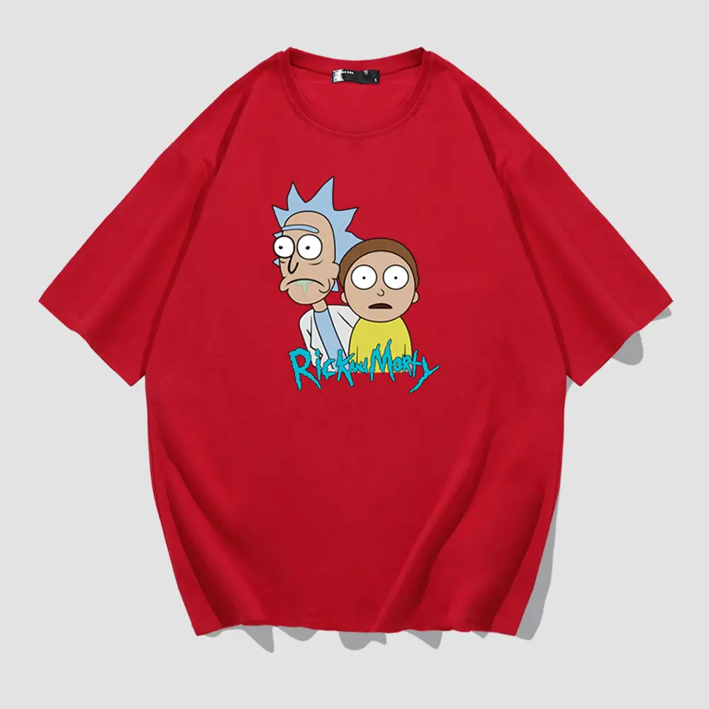 Rick and Morty Short Sleeve T-Shirt Yellow - Image 4