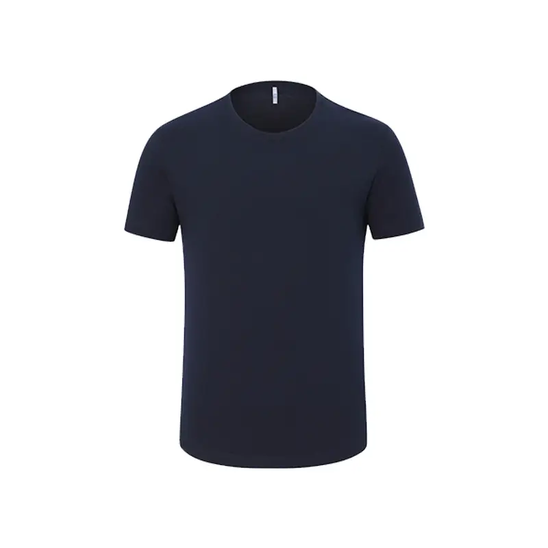 Men Black Cotton Short Sleeve T-Shirt - Image 9