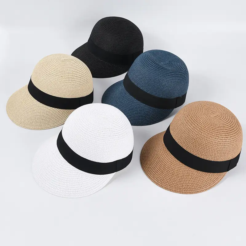 Women Straw Hat Sun Protection All Colors - Image 4
