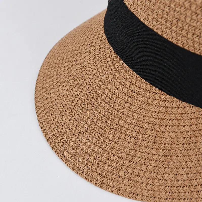Women Straw Hat Sun Protection All Colors - Image 5