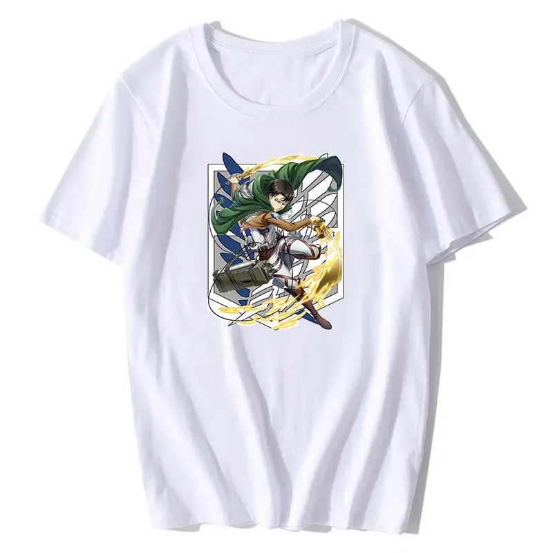 Allen Sanli Soldier Graphic T-Shirt White Short Sleeve
