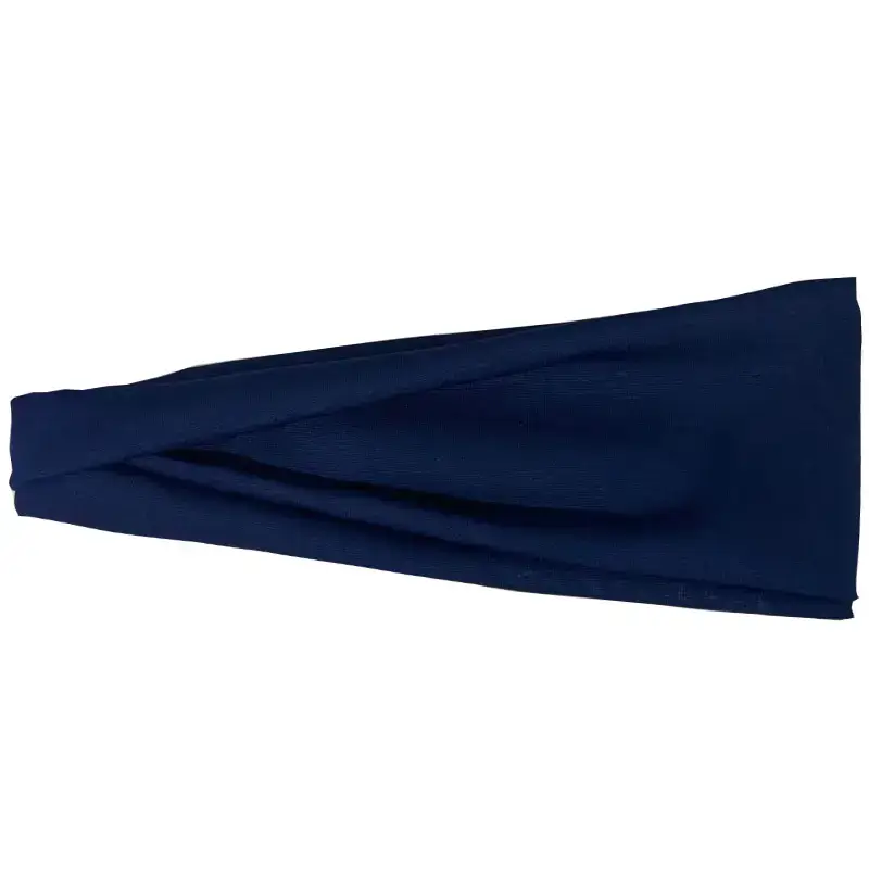 New European American Hair Bands Running Fitness Elastic Headscarf Solid Color - Image 7