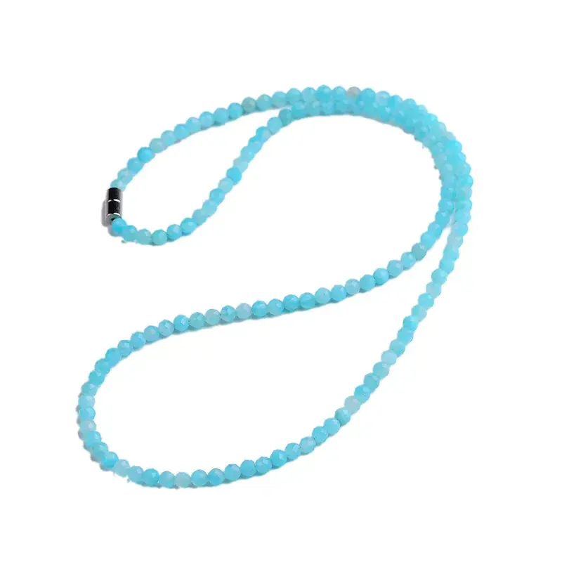Magnetic Three-Ring Bracelet Blue Stone Mozambique - Image 6