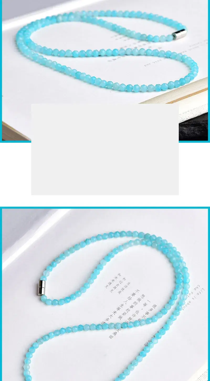 Magnetic Three-Ring Bracelet Blue Stone Mozambique — feature 8