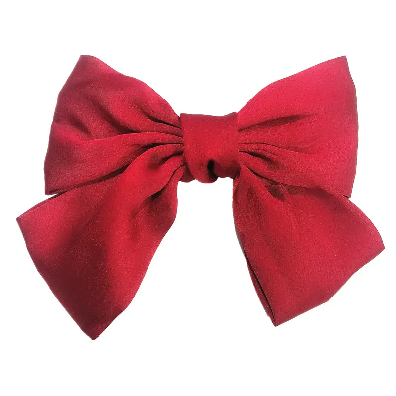 Red Japanese Hairpin Bow Hair Clip for Girls