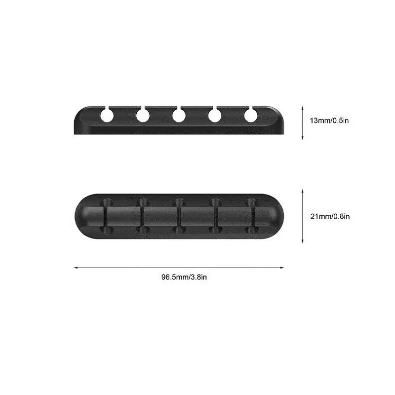 Earphone Charging Cable Clip, Cable Holder, Wire Organizer, Silicone Organizer, Data Cable Organizer, Silicone Perforated