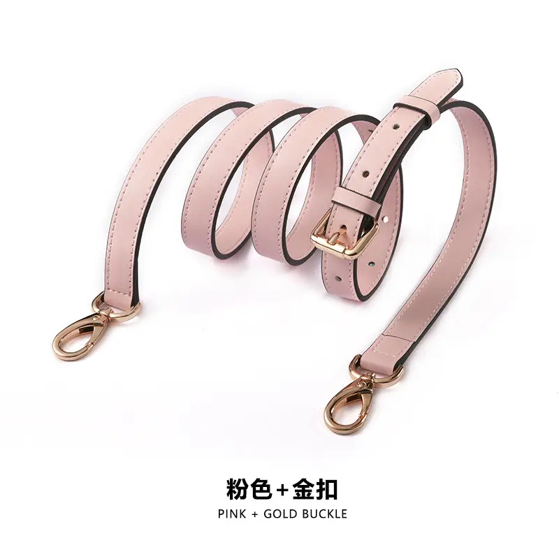 A- 1 plain pink gold buckle (153#)