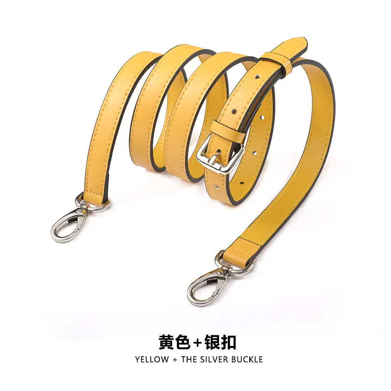 A- 1 plain yellow silver buckle (153#)