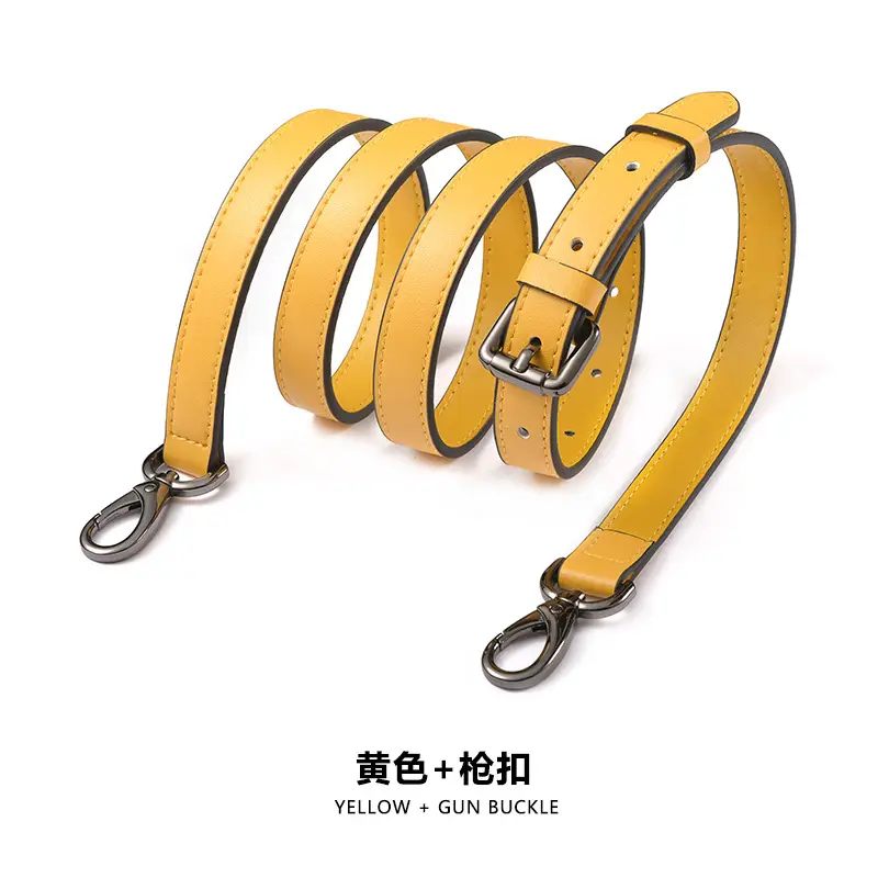 A- 1 plain yellow gun buckle (153#)
