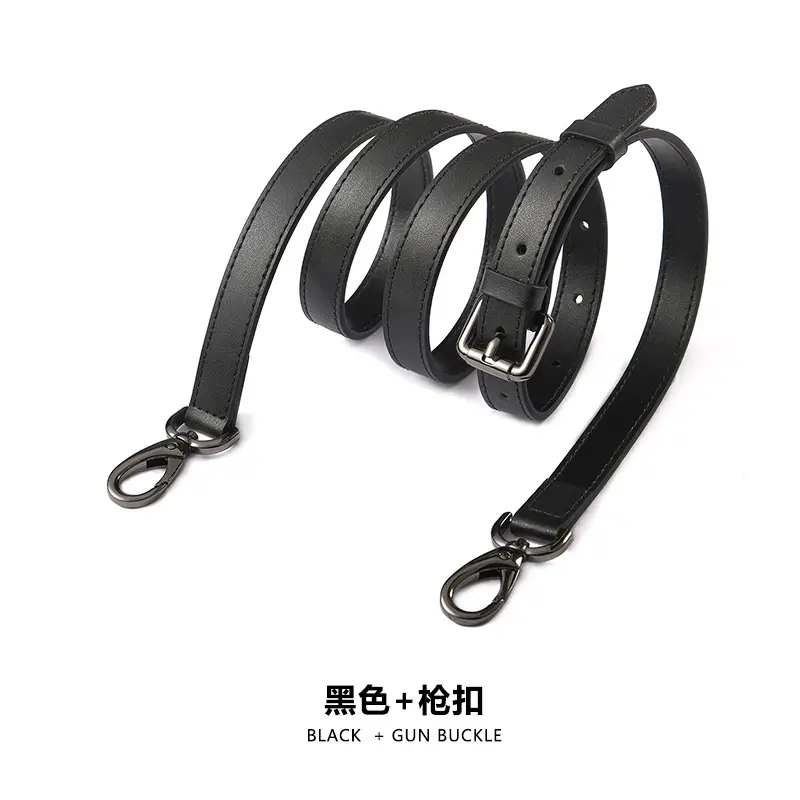 A- 1 plain black gun buckle (153#)