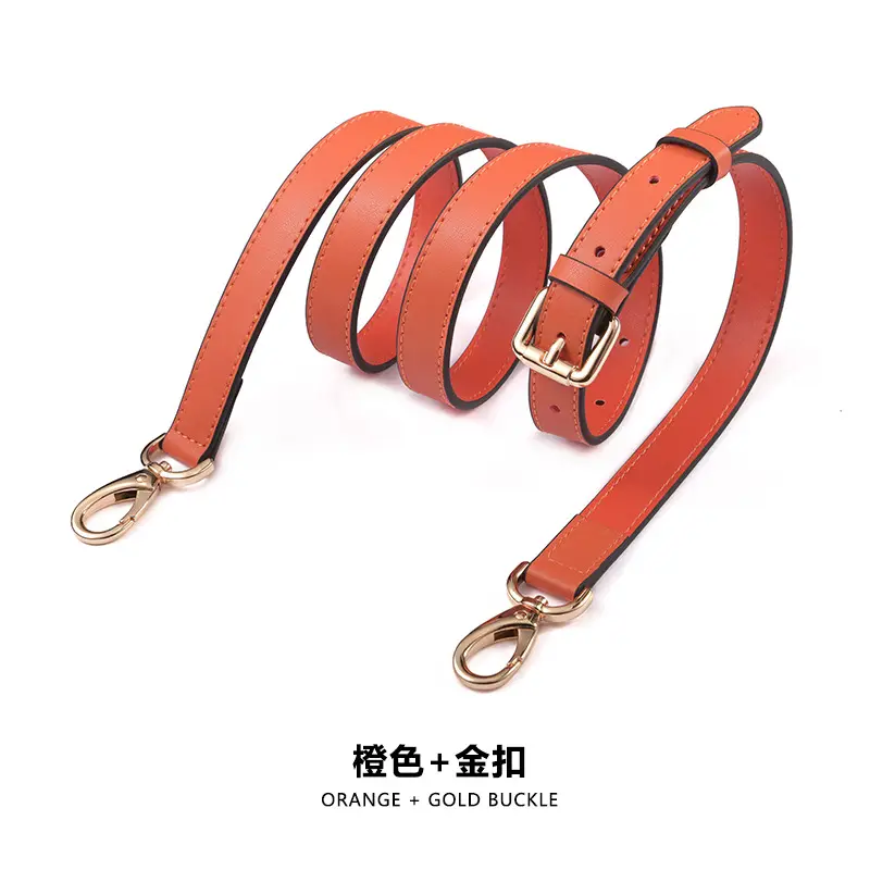 A- 1 plain orange gold buckle (153#)