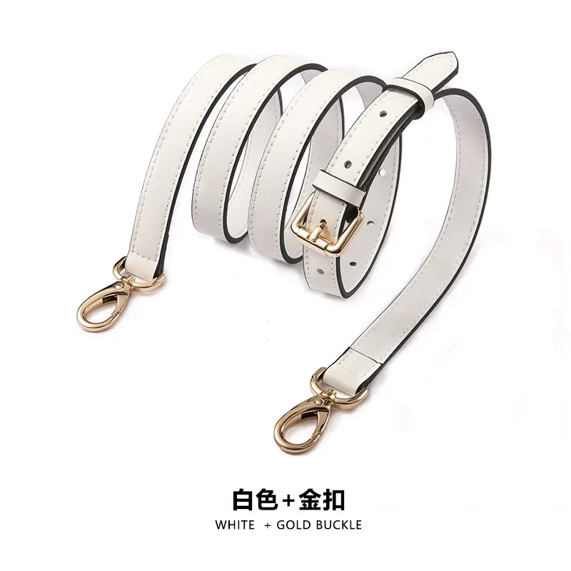 A- 1 plain white gold buckle (153#)
