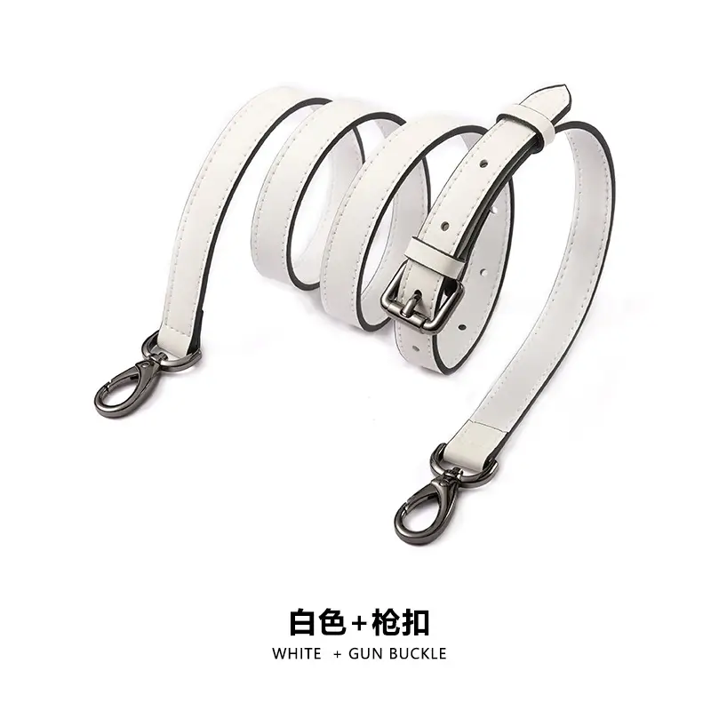 A- 1 plain white gun buckle (153#)