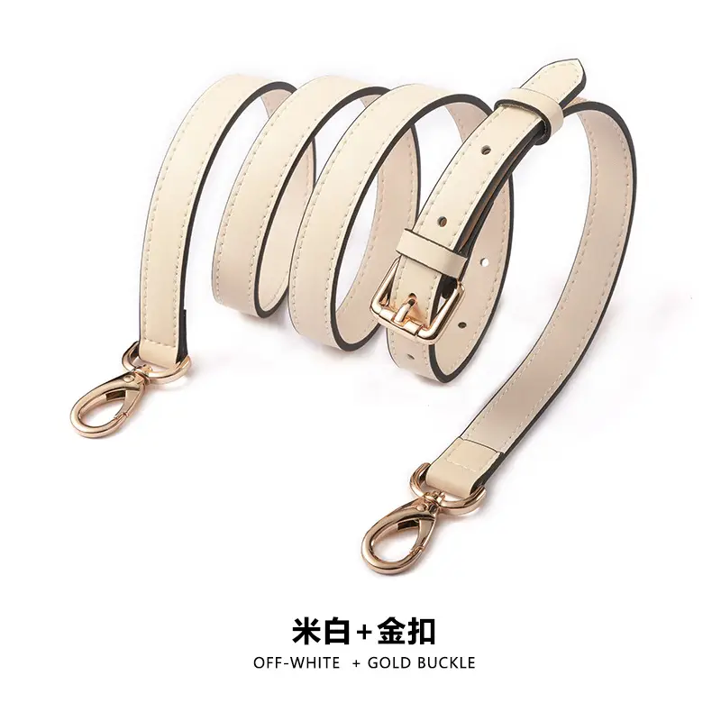 A- 1 plain creamy-white gold buckle (153#)