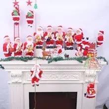 Cross-Border Santa Claus Christmas Decor Plush Clothes — feature 13