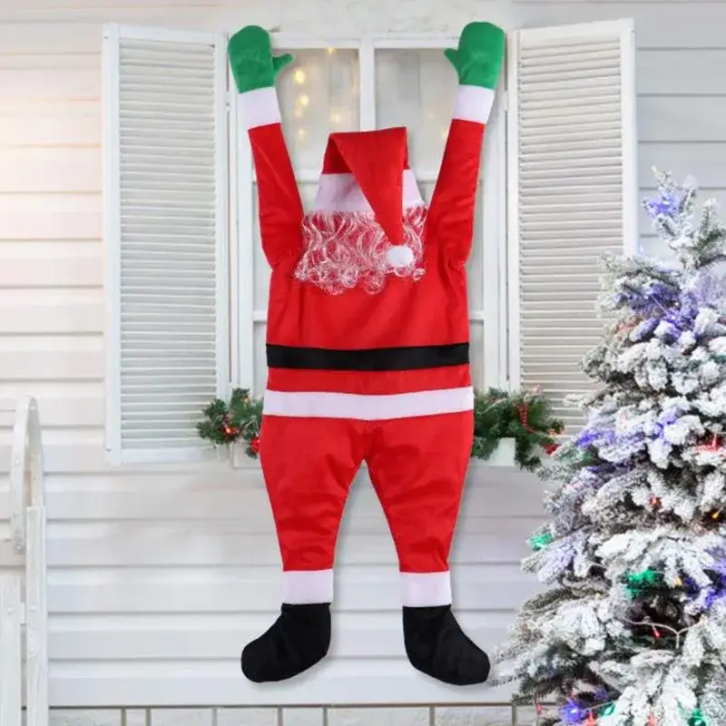 Cross-Border Santa Claus Christmas Decor Plush Clothes — feature 34