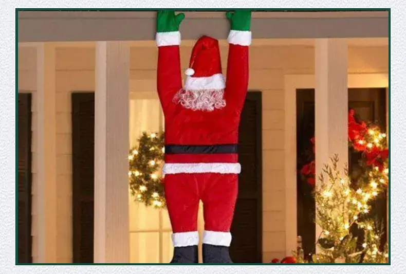 Cross-Border Santa Claus Christmas Decor Plush Clothes — feature 43