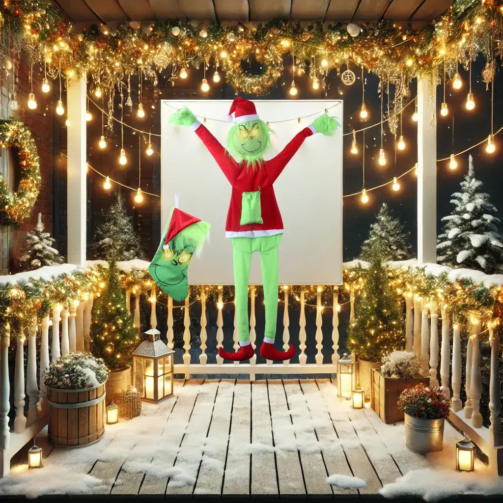 Cross-Border Santa Claus Christmas Decor Plush Clothes — feature 54