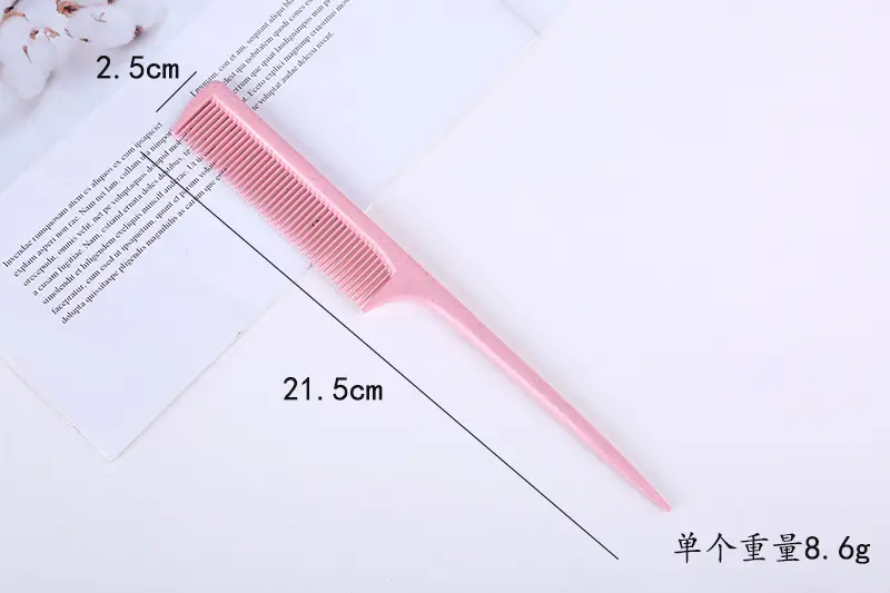 Plastic Hair Comb Set of 3 Pcs Maltese Color