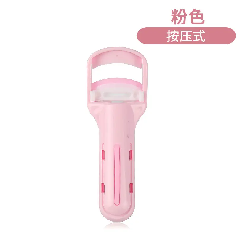 Green Pressed Eyelash Curler for Natural Lash Curling
