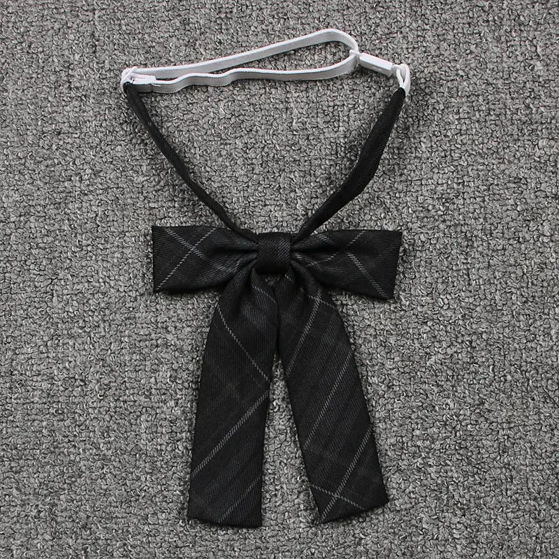 Japanese College Plaid Skirt Grey Carbon JK Uniform - Image 6